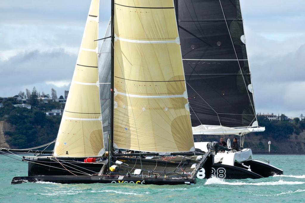  - Start - Safety at Sea SSANZ Triple Series Evolution 100 © Richard Gladwell www.photosport.co.nz